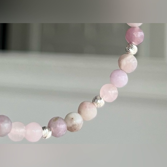 Light purple / lavender bracelet - Silver 925 - Picture 2 of 5